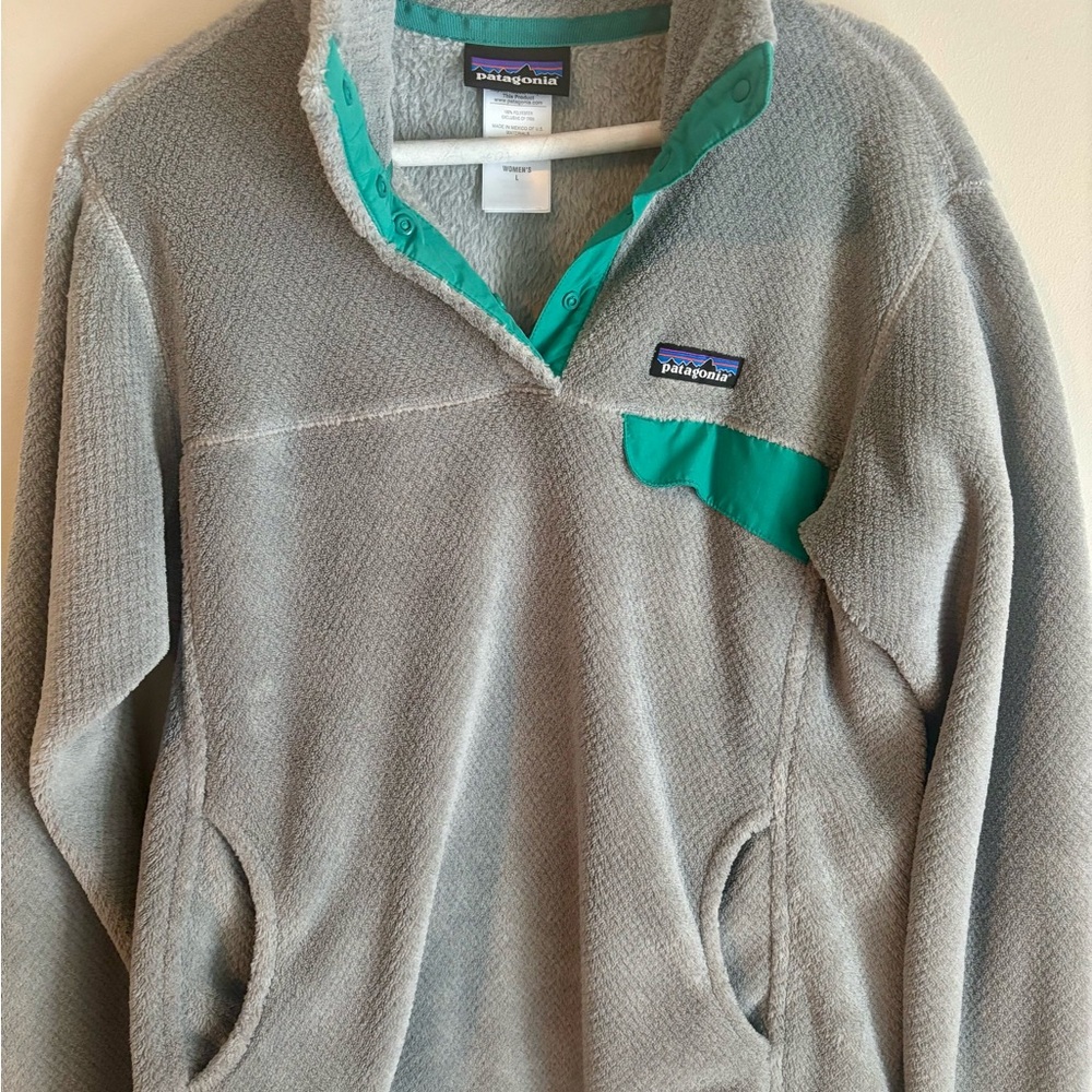 EUC Patagonia Women’s Synchilla Snap T Fleece Pullover - Large